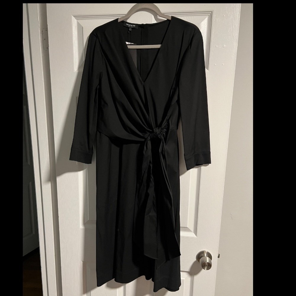 COPY - Lafayette 148 Black Cotton Dress